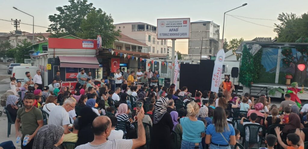 Adıyaman’da çocuklar ‘Masal Yolu’ ile buluştu