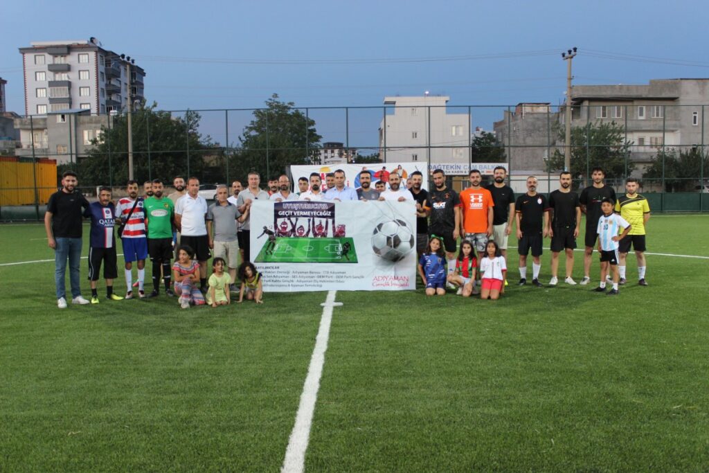 ‘Uyuşturucuya Geçit Vermeyeceğiz’, futbol turnuvası başladı