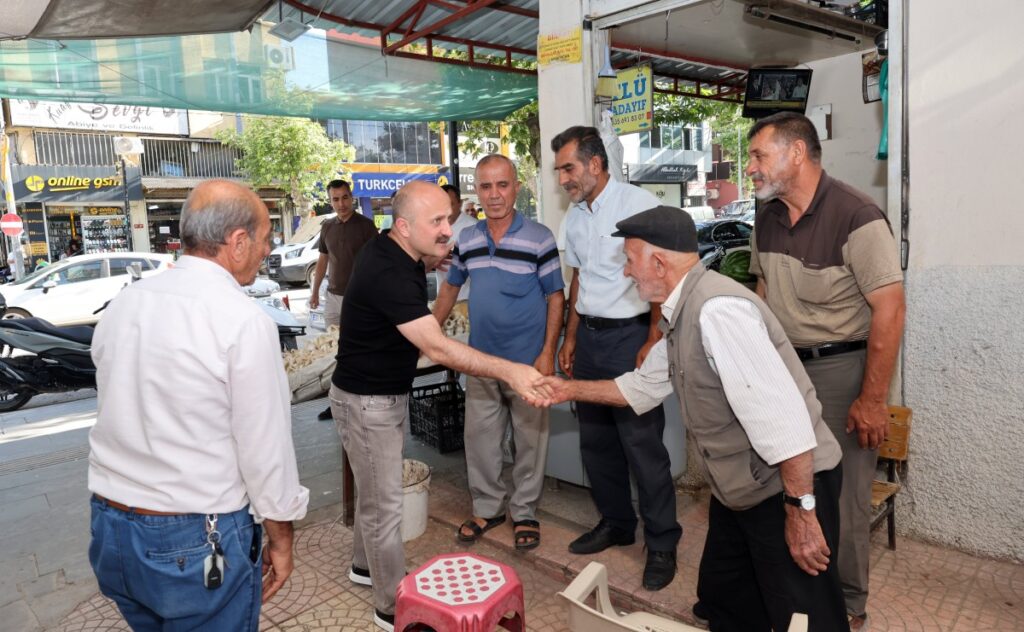 Vali Varol’dan Gölbaşı Caddesi esnafına ziyaret