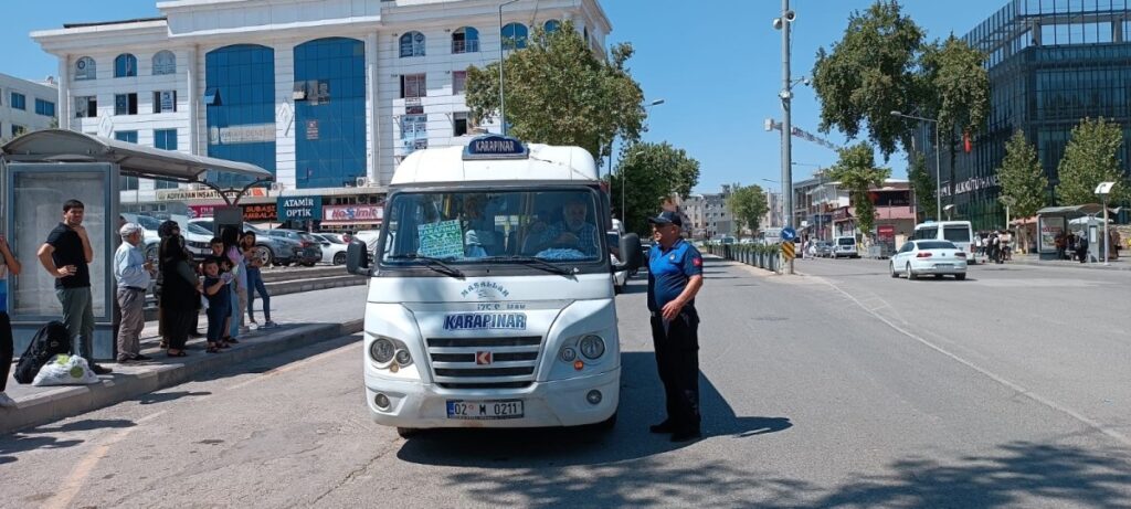 Adıyaman’da toplu taşıma araçlarında klima ve temizlik denetimi