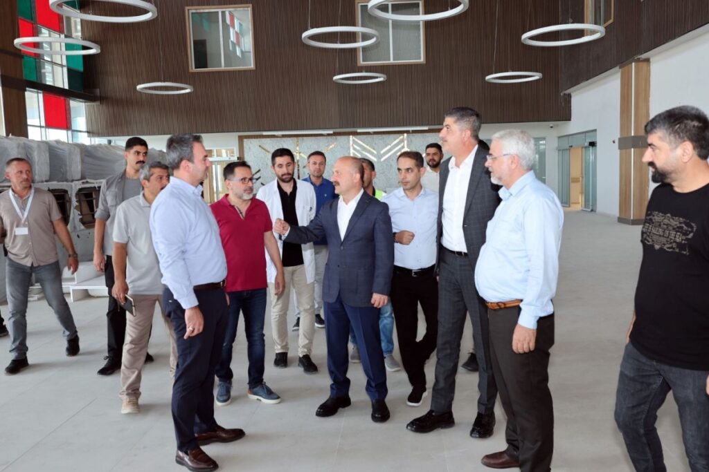 Adıyaman Kadın Doğum ve Çocuk Hastanesi’nde son hazırlıklar yapılıyor