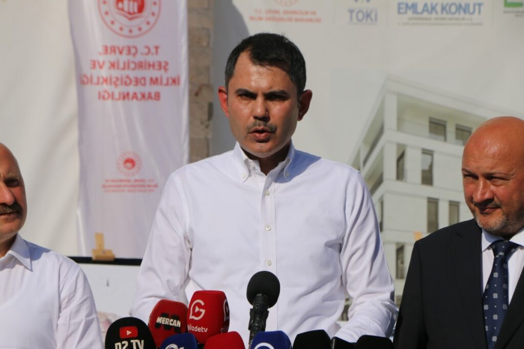 Bakan Murat Kurum: ’11 Şehrimizde 302 bin konut hızla yükseliyor’