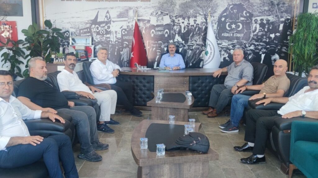 GAP Gazeteciler Birliği’nden Besni Belediyesi’ne ziyaret