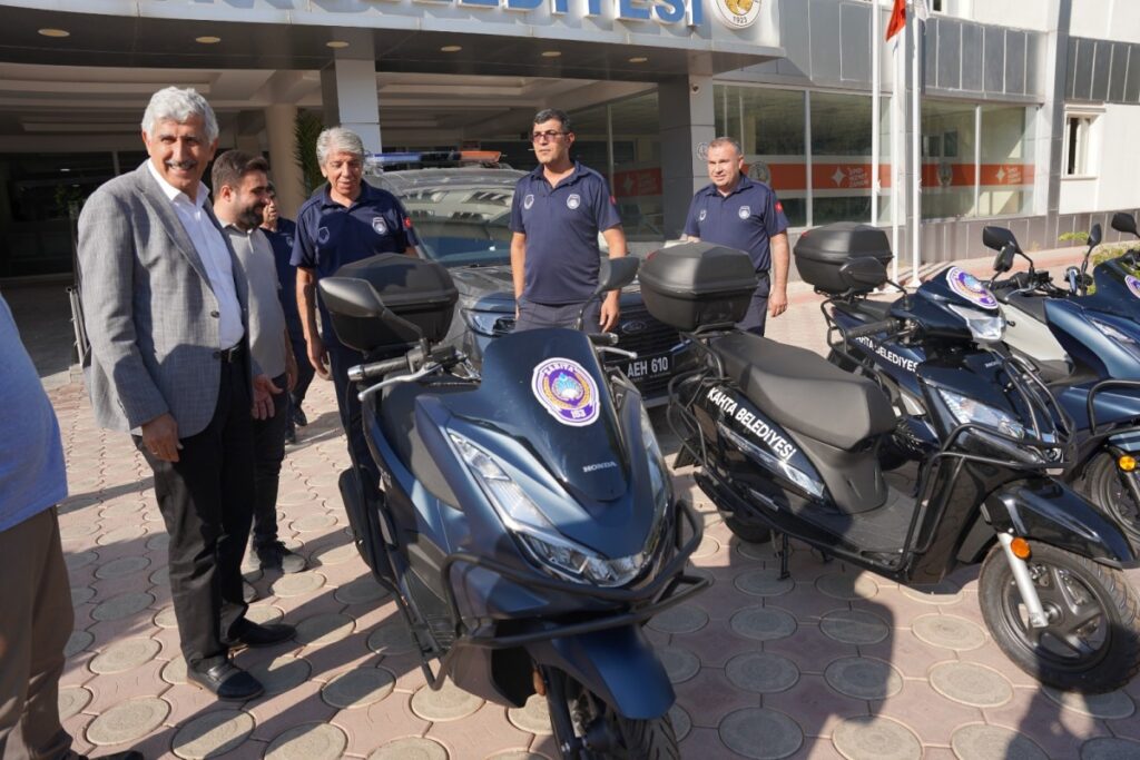 Kahta’da motosikletli zabıta dönemi