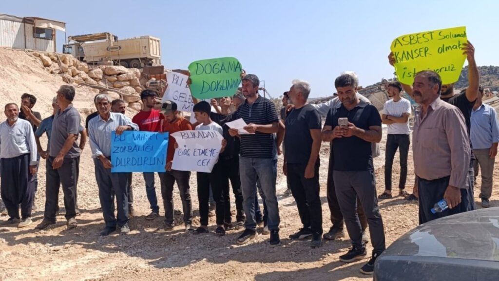 Rezip’te taş ocağına tepki: ‘Yaşam hakkımızı elimizden alıyorlar’