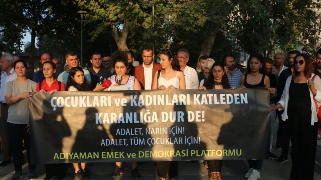 Narin Güran cinayetine tepki: ‘Çocuk düşmanı politikalarla mücadeleye devam edeceğiz’