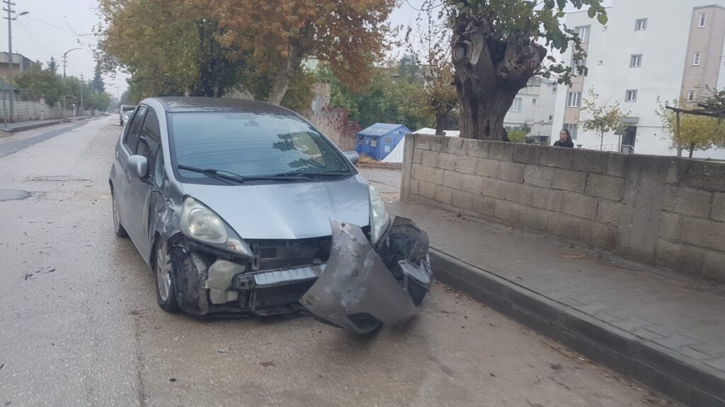 Adıyaman Karapınar Mahallesi’nde trafik kazası: 1 yaralı