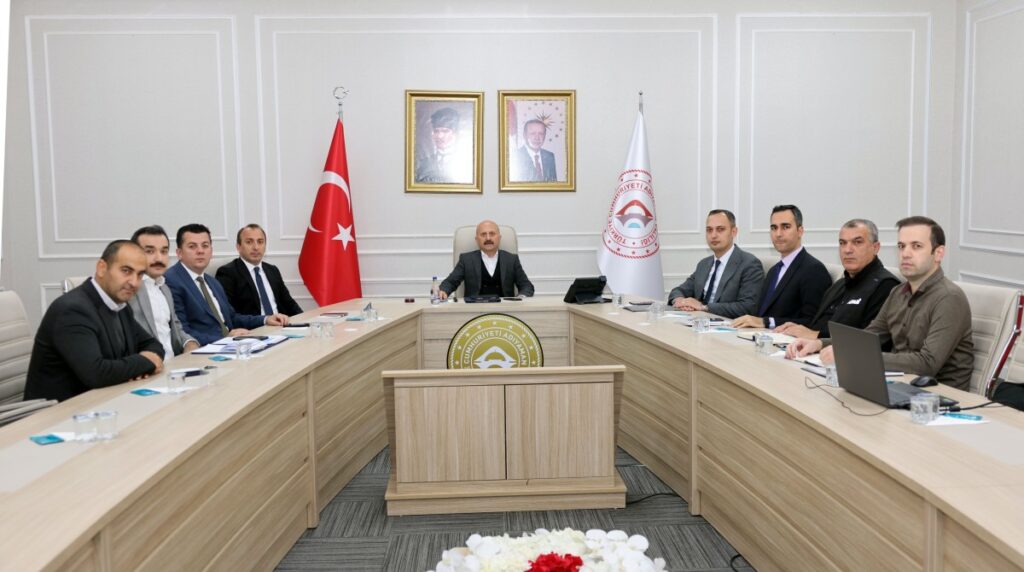 Adıyaman’da ‘Haftalık Değerlendirme Toplantısı’ düzenlendi