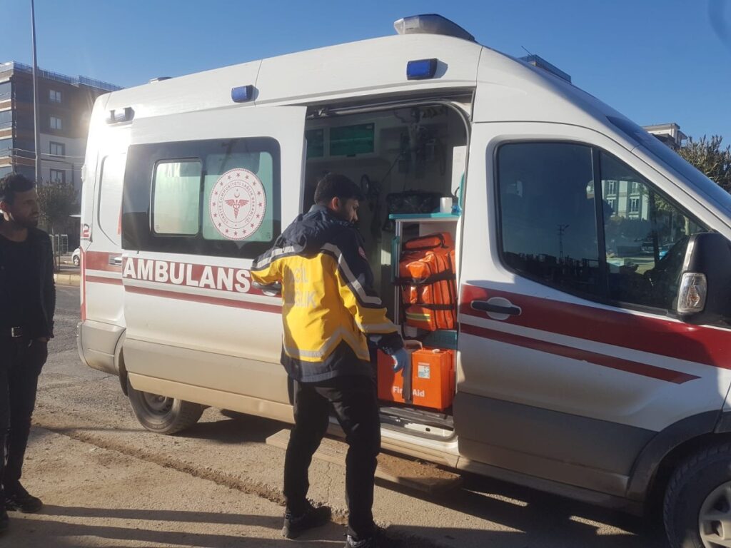 Adıyaman’da trafik kazası: Motosiklet sürücüsü yaralandı