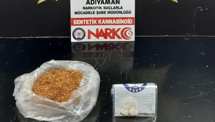 Adıyaman’da uyuşturucuya 3 gözaltı