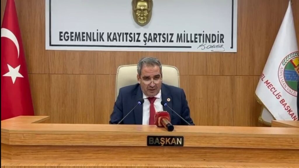 Mehmet Can Erdoğan: ‘Adıyaman İl Genel Meclisi 2025 Yılı Yatırım Bütçesini Onayladı’