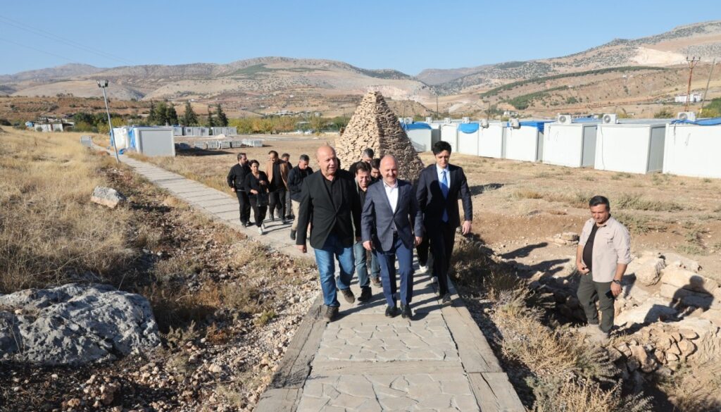 Perre Antik Kenti’nde Kazı Evi yapımına başlandı