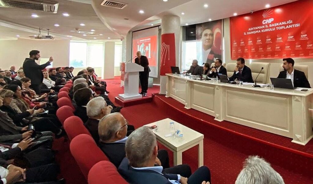 CHP Adıyaman İl Danışma Kurulu Toplantısı gerçekleştirildi