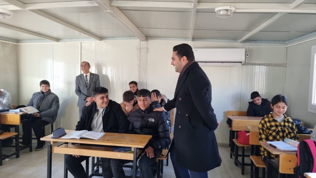 Gölbaşı Kaymakamı Tarık Buğra Seyhan’dan Mesleki ve Teknik Anadolu Lisesi’ne ziyaret
