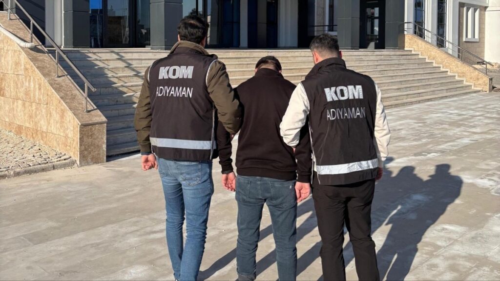 Adıyaman’da 12 yıl 6 ay kesinleşmiş hapis cezası bulunan şahıs yakalandı