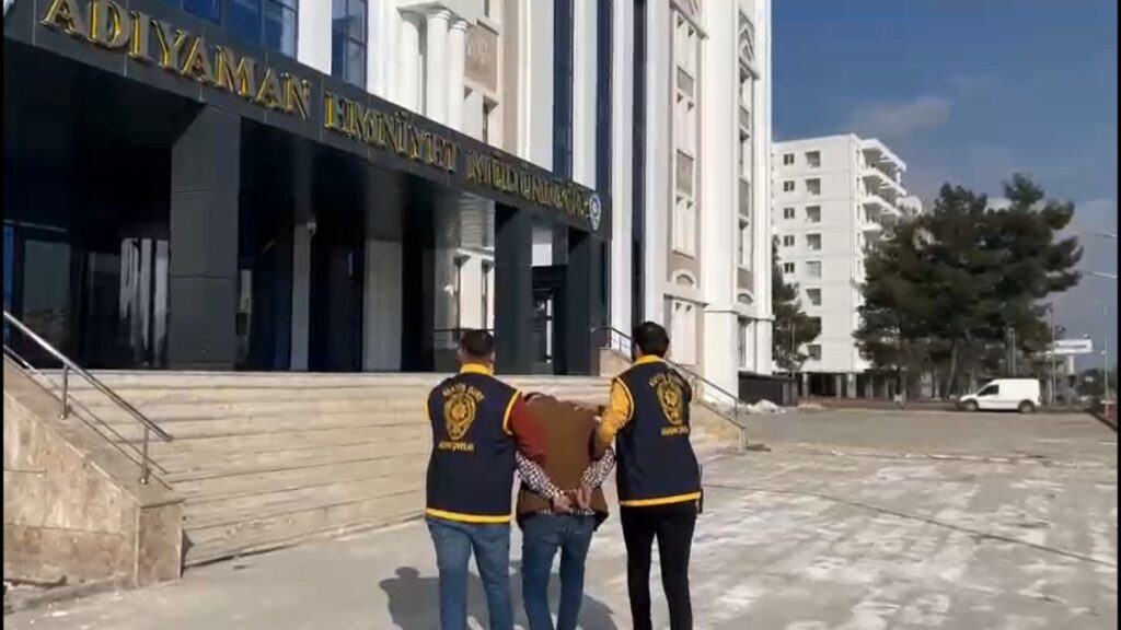 Adıyaman’da 12 yıl hapis cezası bulunan firari yakalandı