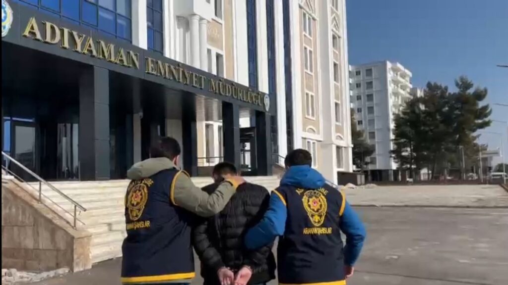 Adıyaman’da aranan şahıs operasyonla yakalandı