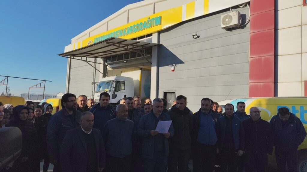 Adıyaman’da PTT çalışanlarından sert tepki: ‘Rize’deki menfur saldırıyı şiddetle kınıyoruz’