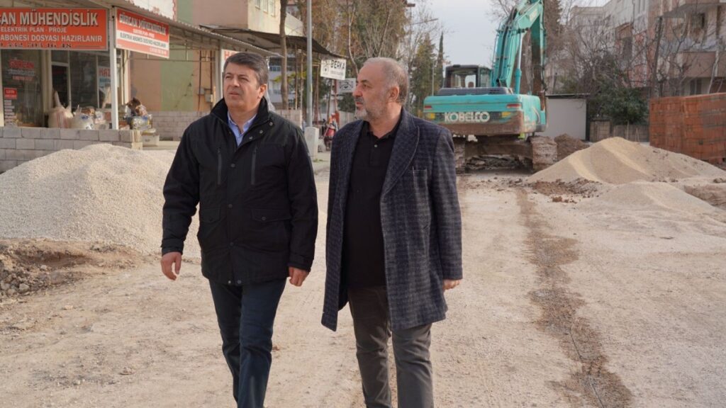 Başkan Tutdere Alitaşı Mahallesi’nde incelemelerde bulundu