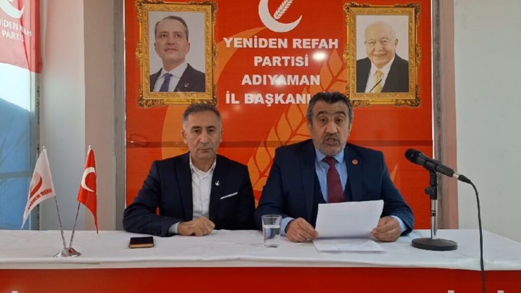 Yeniden Refah Partisi Adıyaman İl Başkanı Demir: ‘Emeklilerin hakları gasp ediliyor’