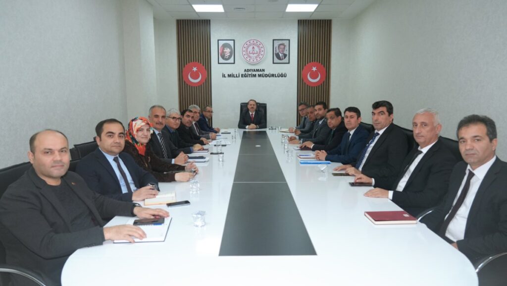 Adıyaman’da ‘Eğitim Değerlendirme ve Koordinasyon Toplantısı’ gerçekleştirildi