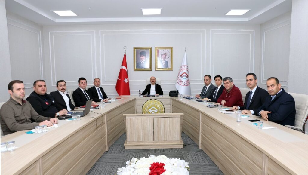 Adıyaman’da Vali Yardımcıları haftalık değerlendirme toplantısı gerçekleştirildi