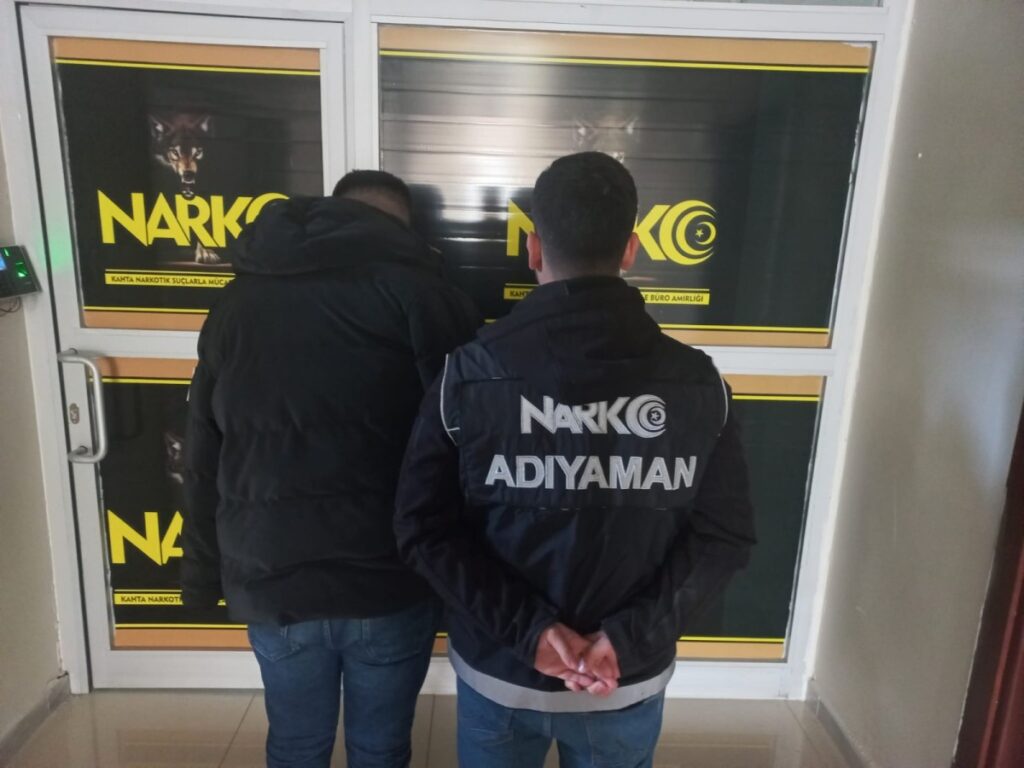 Kahta’da uyuşturucu operasyonuna 1 tutuklama