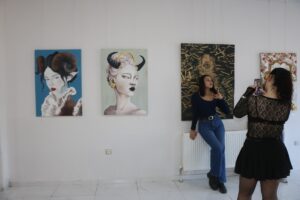 Adıyaman Üniversitesi’nde birbirinden yetenekli genç ressamlardan anlamlı sergi