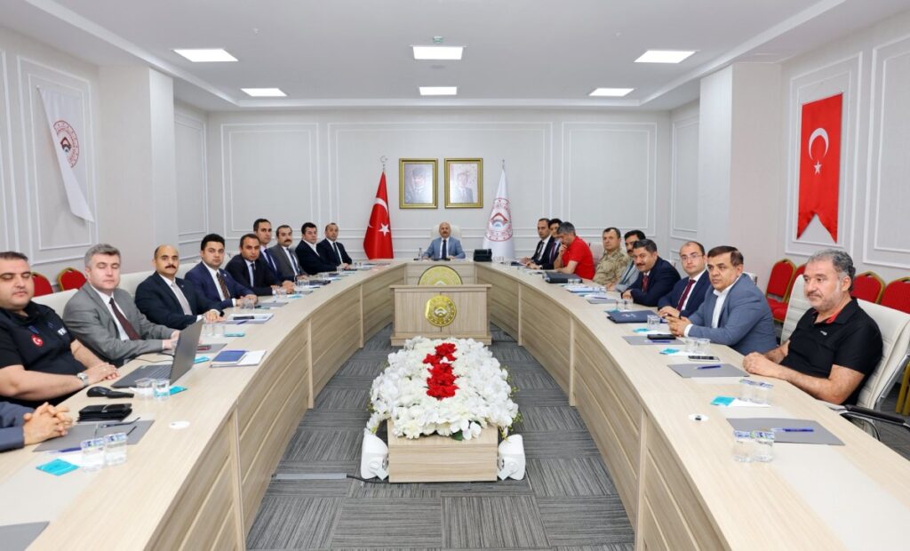 Adıyaman’da değerlendirme toplantısı