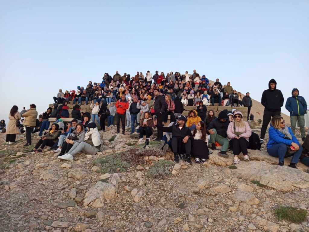 Nemrut Dağı’na ziyaretçi akını