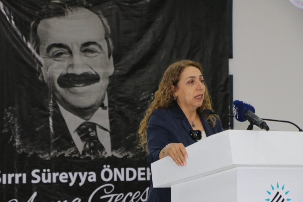 DEM Parti Mardin Milletvekili Saliha Aydeniz’den Adıyaman’da ‘Barış Süreci’ vurgusu