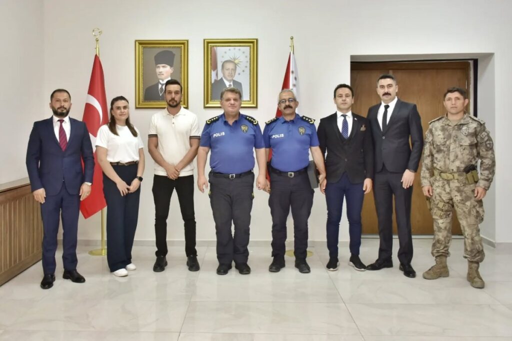 Adıyaman Emniyet Müdürlüğü’nden veda ve teşekkür töreni