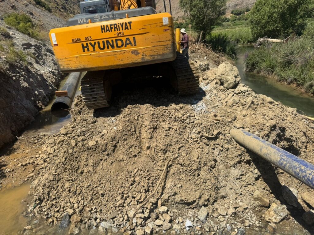 Havşeri İsale Hattı yenileme çalışmaları hız kazandı