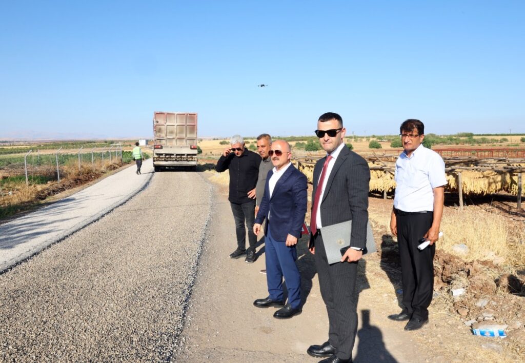 Adıyaman’da kırsal ulaşım altyapısı güçleniyor