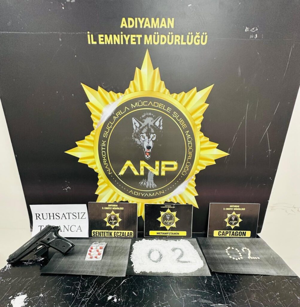 Adıyaman’da uyuşturucu operasyonu: 1 kişi tutuklandı