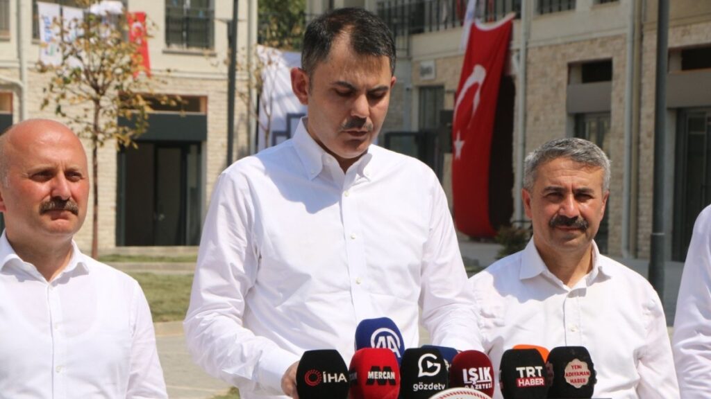 Bakan Murat Kurum Adıyaman’da inceleme ve açılış programlarına katıldı