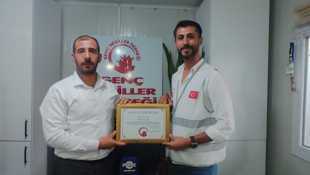 Genç Nesiller Derneği’nden ‘görev ve yetki’ plaketi