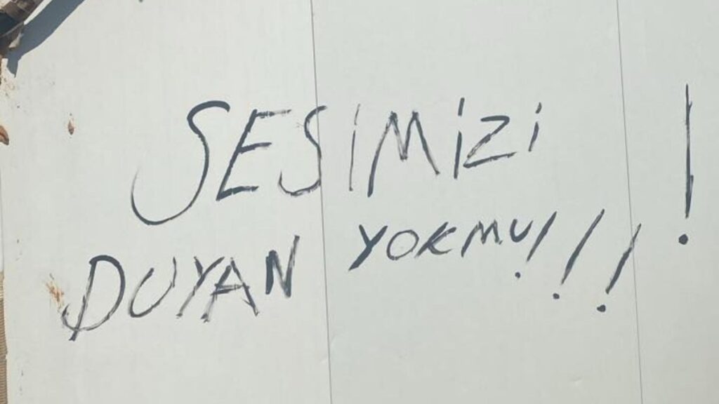 Konteyner kent sakinlerinden tahliye kararına tepki: ‘Sesimizi Duyan Yok mu?’