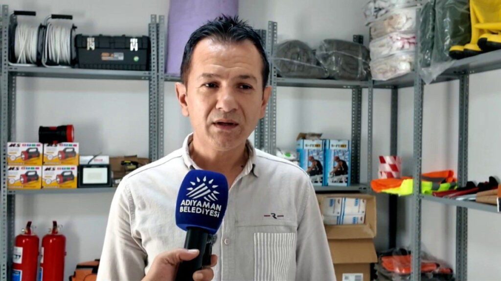 Adıyaman Belediyesi’nden afetlere karşı güçlü adım: İlk afet lojistik odası hizmete girdi