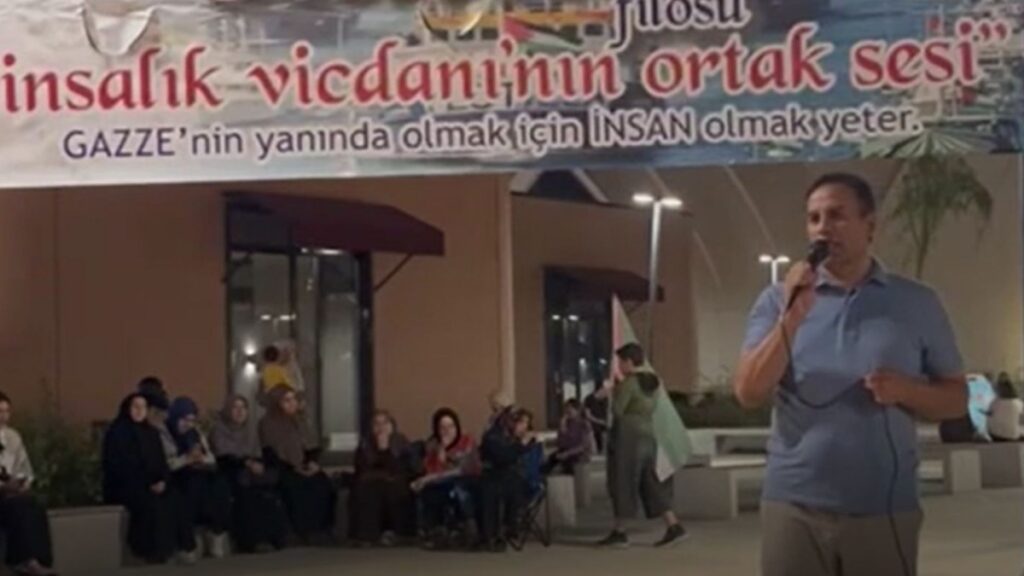 Adıyaman’da, ‘Sumud Filosu’na Destek Nöbeti’ne farklı görüş ve kesimlerden tam destek