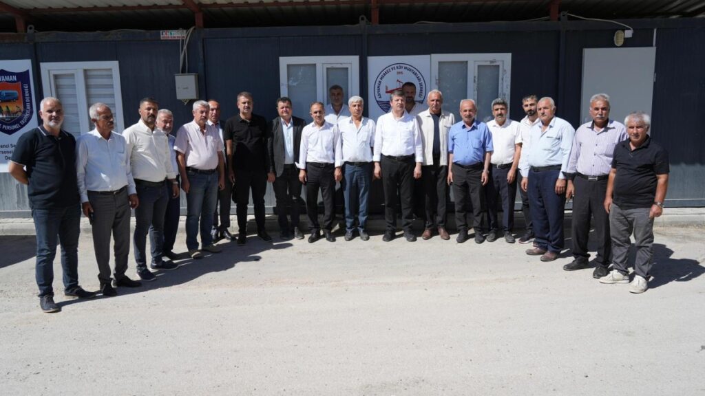 Başkan Tutdere, Merkez Köy Muhtarları Derneği’ne ziyaret etti