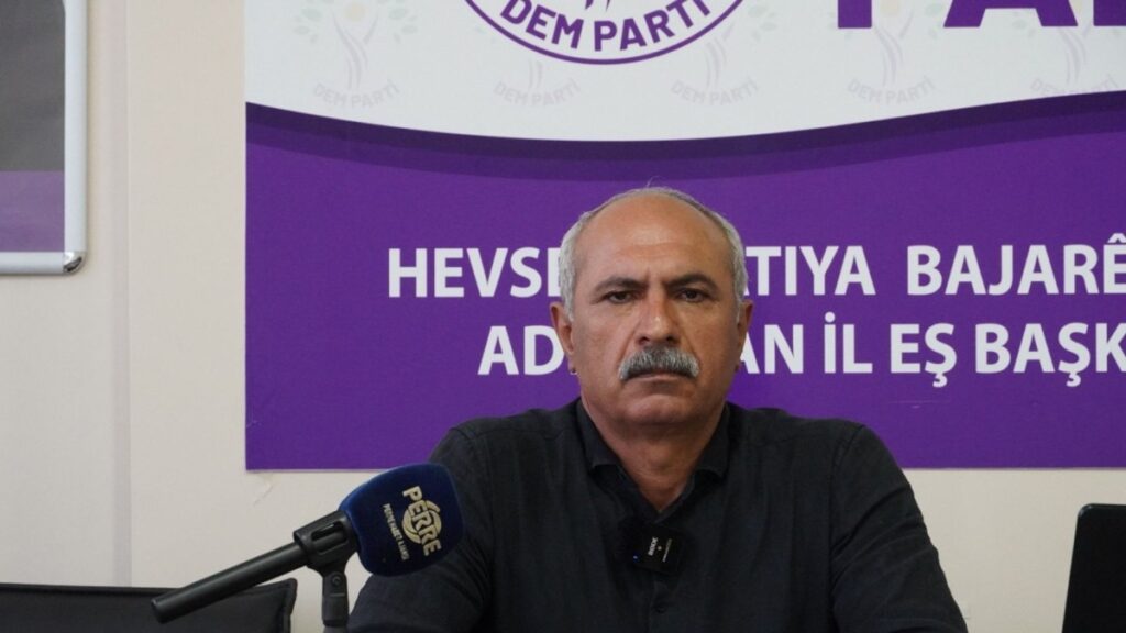 DEM Parti Adıyaman İl Eş Başkanı Mehmet Bayır: ‘12 Eylül zihniyetini ortadan kaldırma mücadelemiz sürüyor’