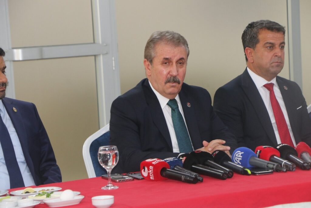 Destici Adıyaman’da: ‘Cumhur İttifakı’nın iyi niyetinden şüphemiz yok ama karşımızdakilere güvenmiyoruz’