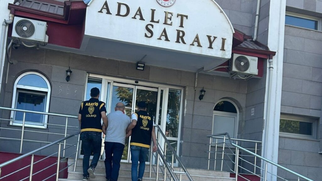 Gölbaşı ilçesinde çeşitli suçlardan aranan şahıs yakalandı