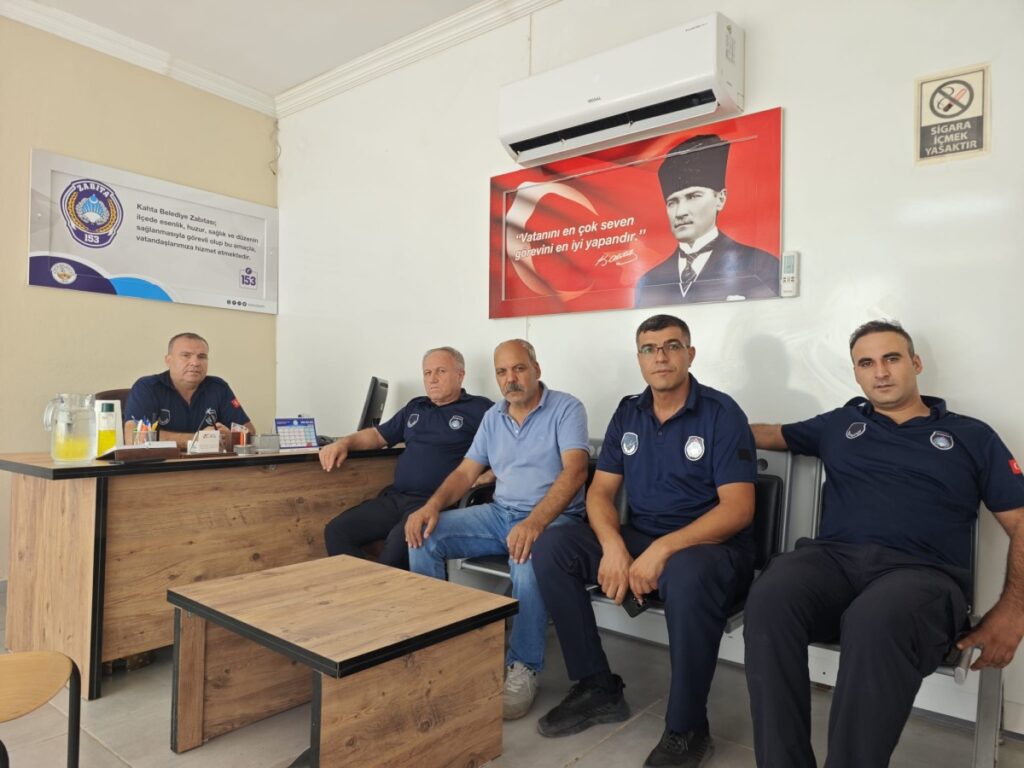 Zabıta Haftası kapsamında Kahta Otogar Zabıta Karakolu’na ziyaret