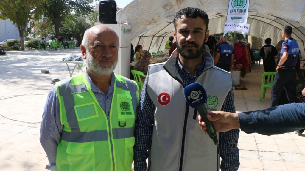 Adıyaman’da, Umut Kervan’ından ihtiyaç sahibi aileler için kermes
