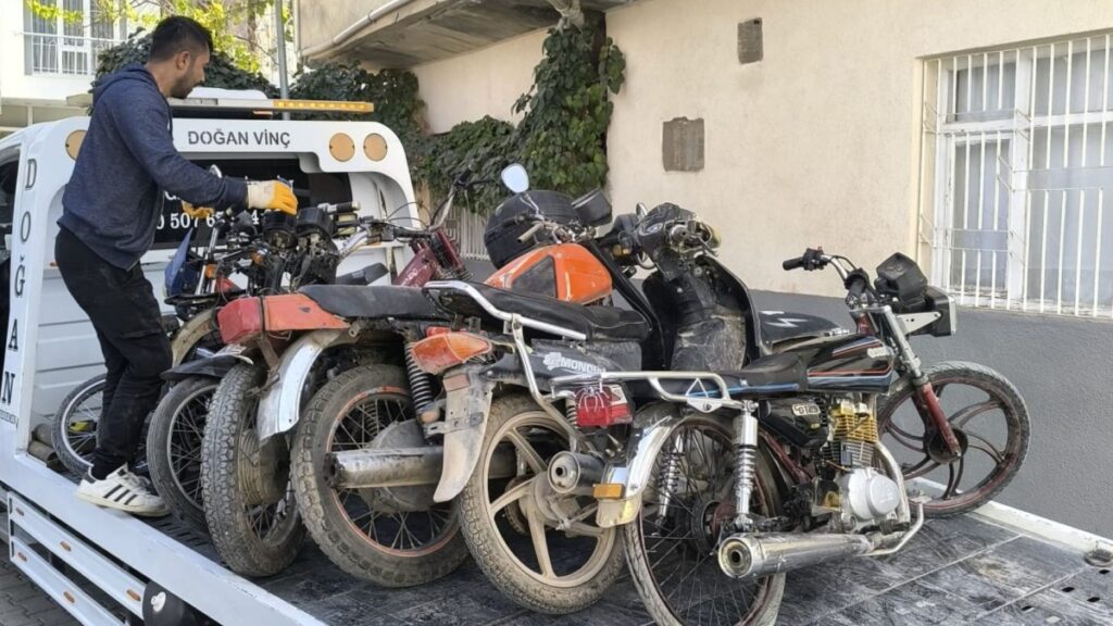 Gölbaşı’nda motosiklet tamircilerine operasyon