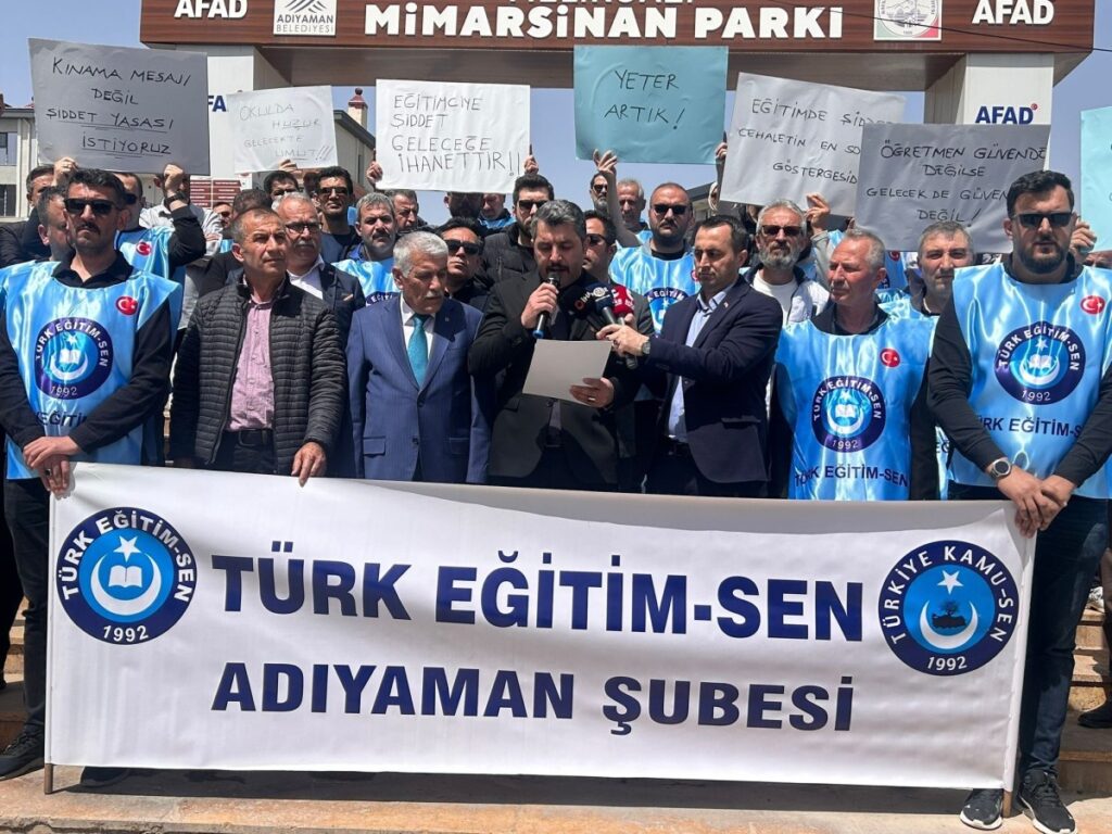 Türk Eğitim Sen Adıyaman şubesinden Siverek Saldırısına Tepki: ‘Hain Saldırıyı Kınıyoruz’